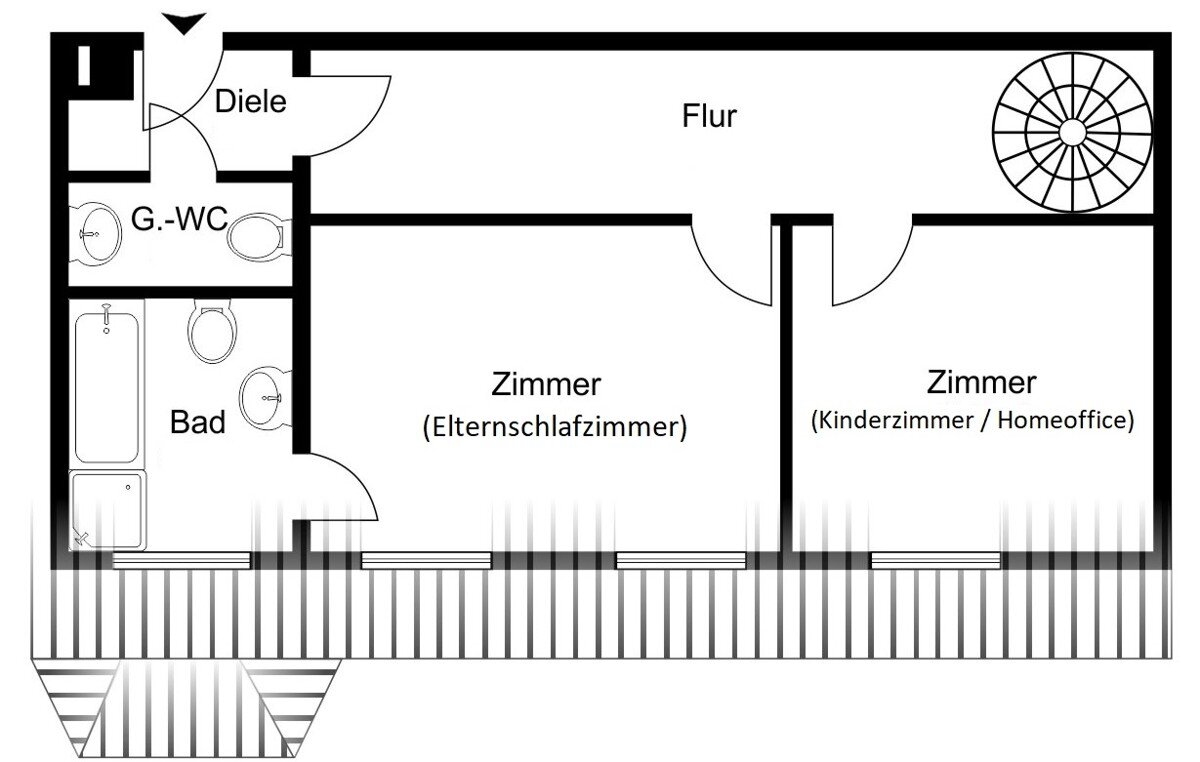 Maisonette zum Kauf 4 Zimmer 105 m²<br/>Wohnfläche Golzheim Düsseldorf / Golzheim 40476