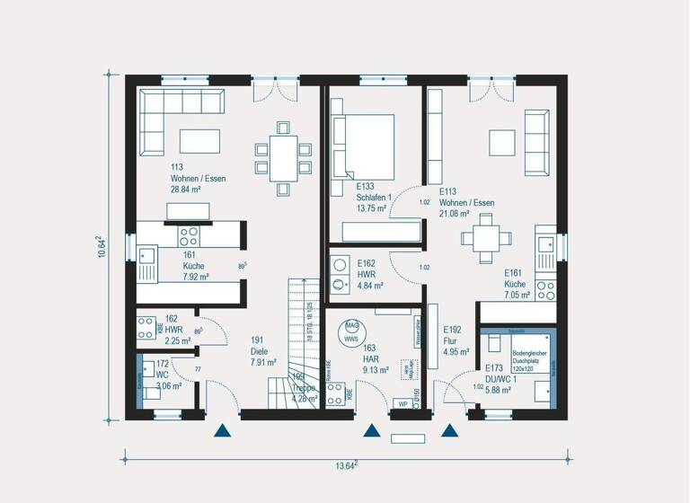 Mehrfamilienhaus zum Kauf 906.521 € 7 Zimmer 238,6 m² 512,5 m² Grundstück Ilvesheim 68549