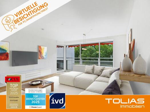 Wohnung zum Kauf 245.000 € 3 Zimmer 73,7 m² 1. Geschoss Solferinoweg 20A Fasanenhof Stuttgart 70565