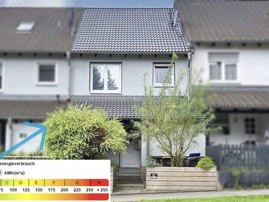 Reihenmittelhaus zum Kauf 379.000 € 4 Zimmer 143,8 m² 155,7 m² Grundstück Barmen Wuppertal 42279
