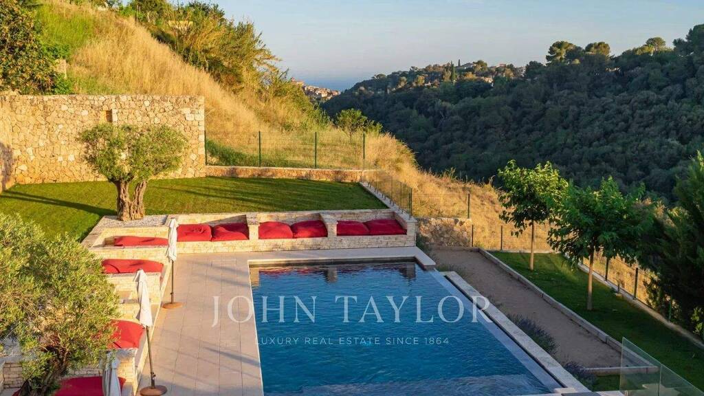 Einfamilienhaus zur Miete provisionsfrei 9.000 € 550 m² 2.488 m² Grundstück Val de Cagne-Colline Route de Vence Cagnes-sur-Mer 06800