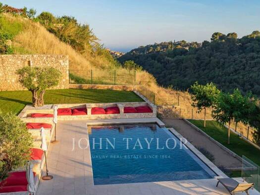 Einfamilienhaus zur Miete 9.000 € 550 m² 2.488 m² Grundstück Val de Cagne-Colline Route de Vence Cagnes-sur-Mer 06800
