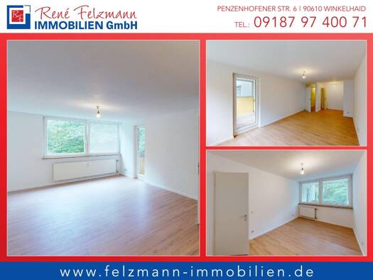 Wohnung zum Kauf 189.000 € 2 Zimmer 50,3 m² 1. Geschoss Langwasser Nürnberg 90473