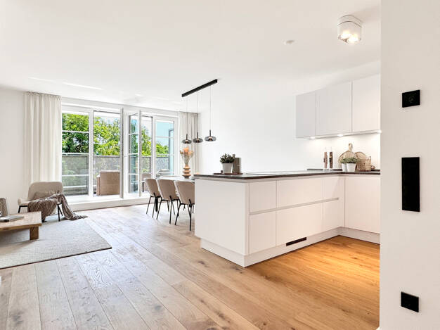 Wohnung zum Kauf - Neubau provisionsfrei 990.000 € 4 Zimmer 111,1 m² 1. Geschoss Bartelsstraße 65 Sternschanze Hamburg 20357