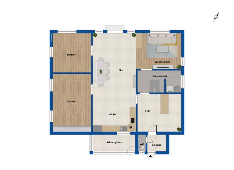 Einfamilienhaus zum Kauf 249.000 € 5 Zimmer 115,6 m² 1.210 m² Grundstück Dorum Wurster Nordseeküste 27639