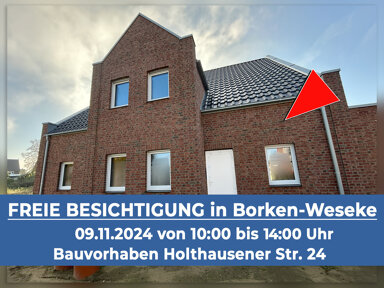 Doppelhaushälfte zum Kauf provisionsfrei 216.376 € 4 Zimmer 150,7 m² 322 m² Grundstück Weseke Borken 46325