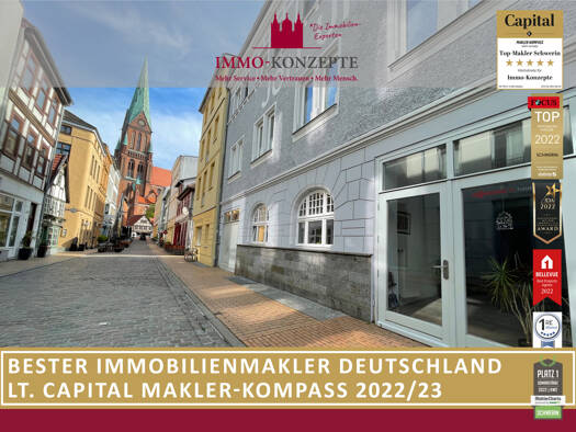 Bürofläche zur Miete 10 € 1 Zimmer 35 m² Bürofläche Buschstr. 18-20 Altstadt Schwerin 19053