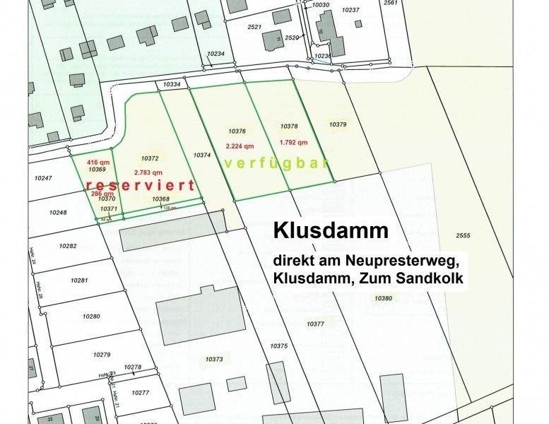 Grundstück zum Kauf provisionsfrei 268.800 € 7.680 m²<br/>Grundstück Klusdamm Prester Magdeburg 39114