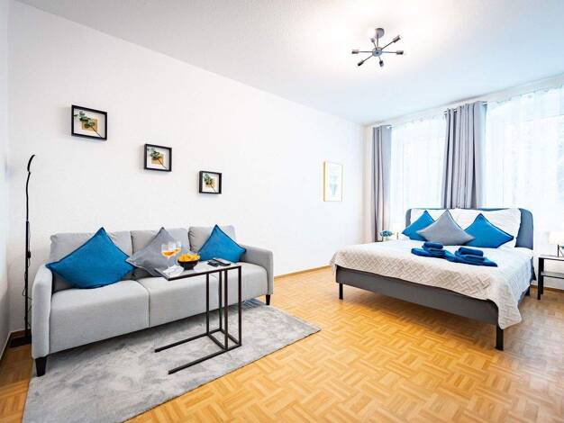 Studio zur Miete Wohnen auf Zeit 1.100 € 1 Zimmer 49 m² frei ab sofort Leipziger Straße 29 Leipziger Str. Magdeburg 39112