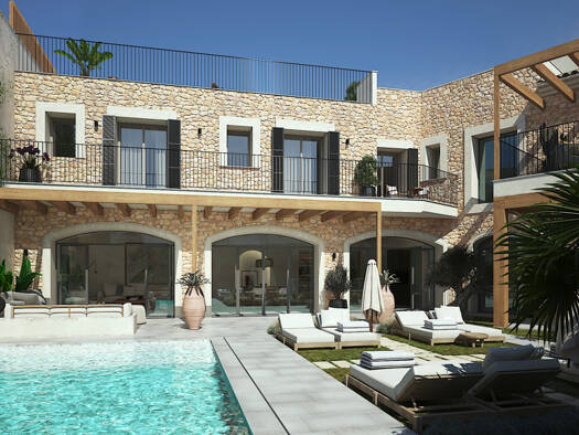 Stadthaus zum Kauf - Erstbezug 3.150.000 € 5 Zimmer 375 m² 360 m² Grundstück Salines (Ses) 07640