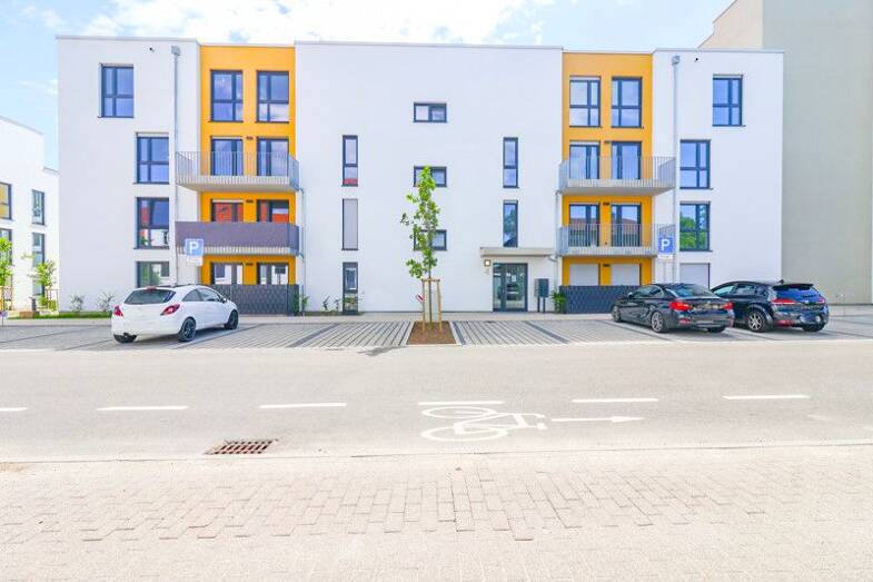 Wohnung zur Miete - Neubau 1.054 € 3 Zimmer 76,8 m² 3. Geschoss frei ab 01.07.2025 Salinenstraße 4/5 Jagstfeld Bad Friedrichshall 74177