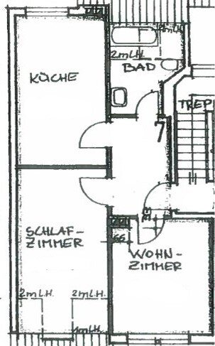 Wohnung zur Miete 460 € 2 Zimmer 56,9 m²<br/>Wohnfläche 01.01.2025<br/>Verfügbarkeit Ost Hameln 31785