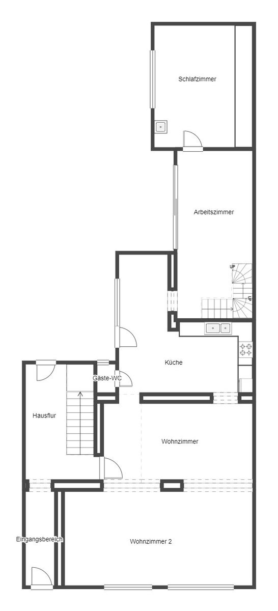 Mehrfamilienhaus zum Kauf als Kapitalanlage geeignet 309.000 € 9 Zimmer 293,7 m²<br/>Wohnfläche 234 m²<br/>Grundstück Wanheimerort Duisburg 47055