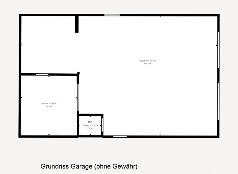 Lagerhalle zur Miete provisionsfrei 4,11 € 450 m² Lagerfläche teilbar ab 340 m² Westercelle Celle 29227
