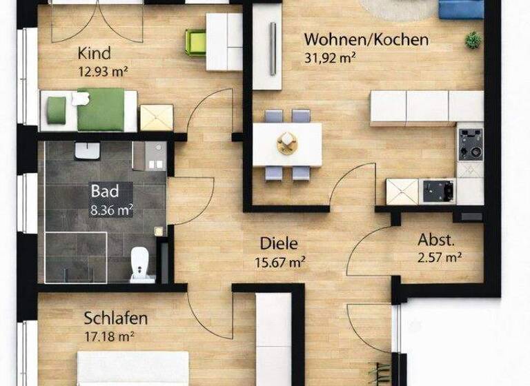 Wohnung zum Kauf provisionsfrei 500.000 € 3 Zimmer 94,4 m² EG frei ab 01.07.2026 Seelhorst Hannover 30559