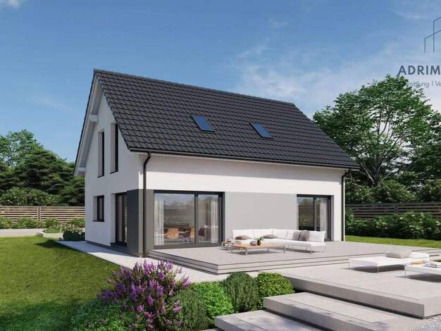 Einfamilienhaus zum Kauf - Erstbezug 599.000 € 6 Zimmer 151 m² 714 m² Grundstück Ammerstetten Schnürpflingen / Ammerstetten 89194