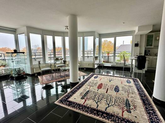 Penthouse zum Kauf 1.090.000 € 1 Zimmer 141 m² 2. Geschoss frei ab sofort Ostend Innenstadt IV 60316
