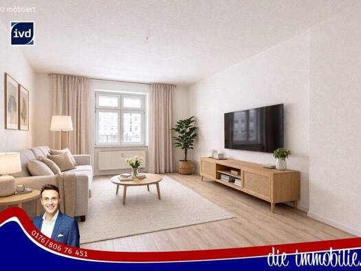 Wohnung zur Miete 450 € 3 Zimmer 66 m² Morgenstraße 31 Neue Neustadt Magdeburg / Neue Neustadt 39124