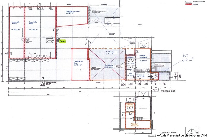 Halle/Industriefläche zur Miete 828 m²<br/>Lagerfläche Hauskoppelweg 17 Egestorf Egestorf 21272