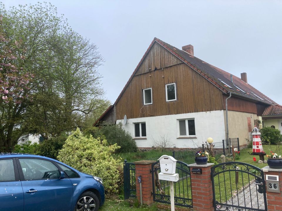 Haus zur Miete 200 € 5 Zimmer 121,5 m²<br/>Wohnfläche 942 m²<br/>Grundstück Dammereez Brahlstorf 19273