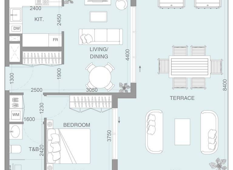 Wohnung zum Kauf provisionsfrei 311.414 € 2 Zimmer 88,9 m² Dubai 00000