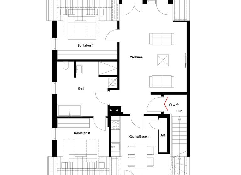 Wohnung zum Kauf 449.000 € 3 Zimmer 82 m²<br/>Wohnfläche Born a. Darß 18375