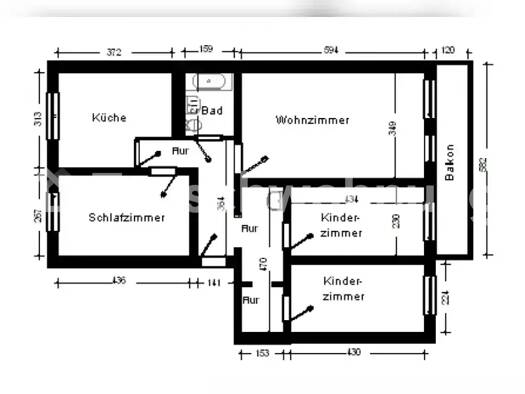 Wohnung zur Miete Tauschwohnung 460 € 4 Zimmer 82 m² 3. Geschoss Marzahn Berlin 12689