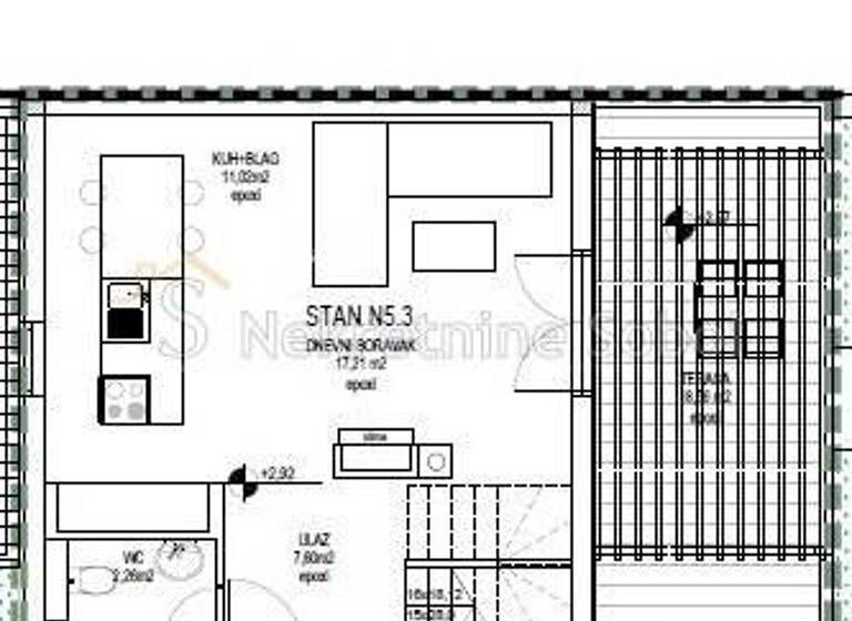 Wohnung zum Kauf 385.000 € 2 Zimmer 82 m² Mali Losinj