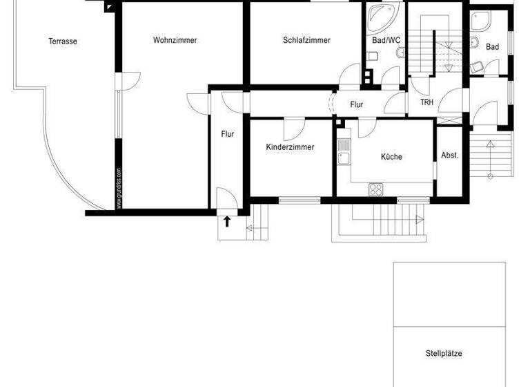 Mehrfamilienhaus zum Kauf 179.000 € 7 Zimmer 199,4 m² 650 m² Grundstück Oberbeisheim Knüllwald / Oberbeisheim 34593
