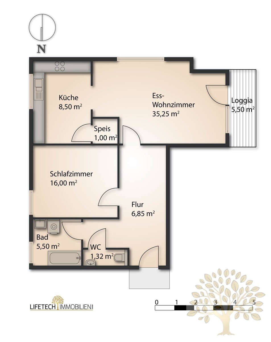 Wohnung zum Kauf 348.000 € 2 Zimmer 76 m²<br/>Wohnfläche Villacher Vorstadt Klagenfurt 9020