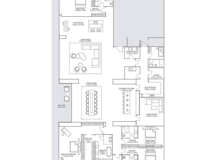 Haus zum Kauf 12.613.199 € 650 m² Palm Jumeirah 11999