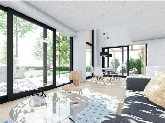 Doppelhaushälfte zum Kauf - Erstbezug 461.000 € 4 Zimmer 124,4 m² 346,4 m² Grundstück Horn 3580