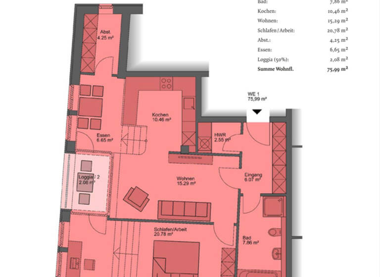 Wohnung zur Miete 1.060 € 2 Zimmer 76 m²<br/>Wohnfläche EG<br/>Geschoss ab sofort<br/>Verfügbarkeit Bad Reichenhall Bad Reichenhall 83435