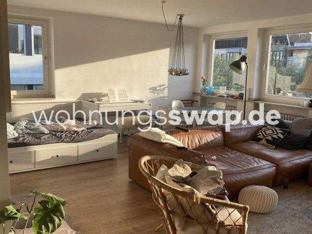 Studio zur Miete Tauschwohnung 1.000 € 3 Zimmer 90 m² 5. Geschoss Neustadt-Süd Köln 50674