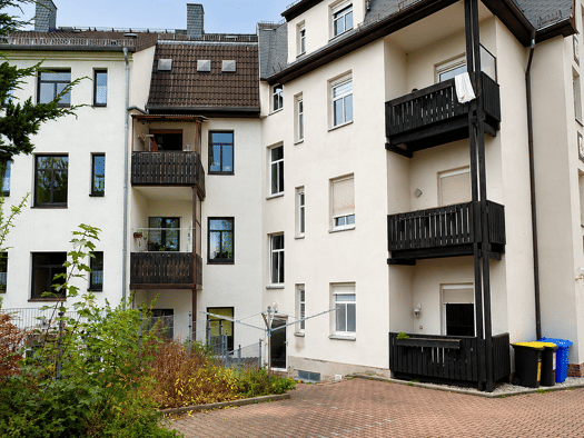 Wohnung zur Miete 320 € 2 Zimmer 57,8 m² frei ab sofort Theaterstraße 53 a Glauchau Glauchau 08371