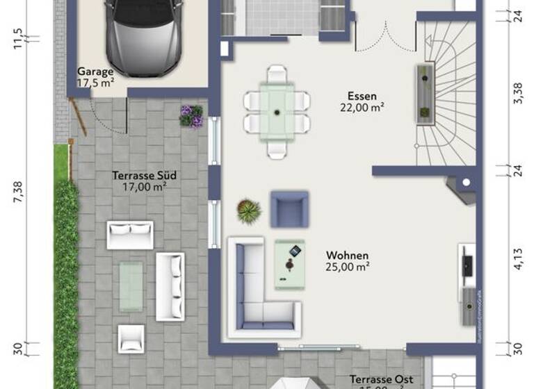 Reihenendhaus zum Kauf 669.000 € 5 Zimmer 172 m² 293 m² Grundstück Heiderhof Bonn / Heiderhof 53177