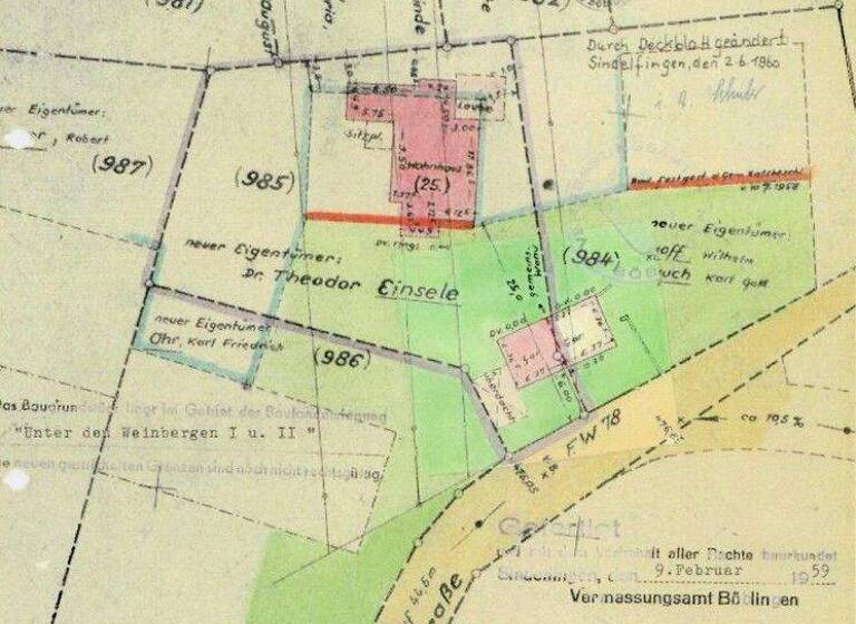 Einfamilienhaus zum Kauf provisionsfrei 1.695.000 € 8 Zimmer 195 m² 1.479 m² Grundstück Ost Sindelfingen 71065