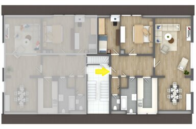 Wohnung zum Kauf provisionsfrei 173.000 € 4 Zimmer 82 m² 2. Geschoss Wiemannskamp 2 Kornharpen - Voede - Abzweig Bochum 44805