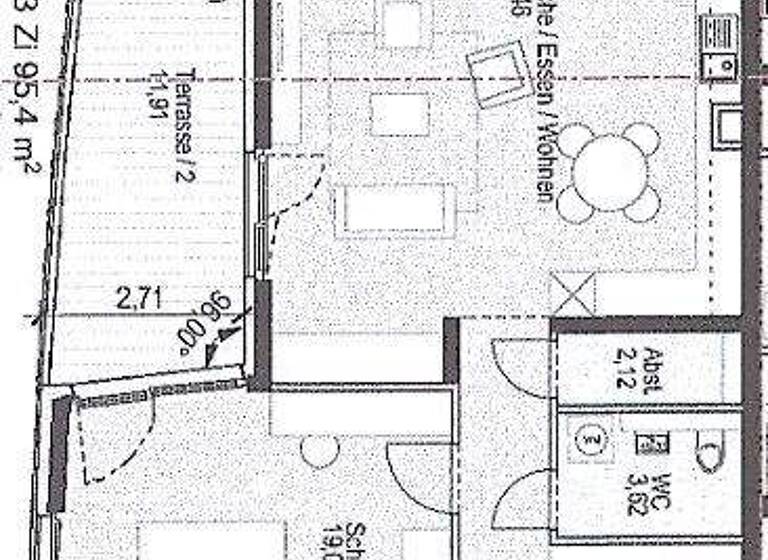 Wohnung zur Miete 2.300 € 3 Zimmer 112,3 m² 6. Geschoss frei ab 01.06.2026 West Stuttgart Stuttgart-West 70193