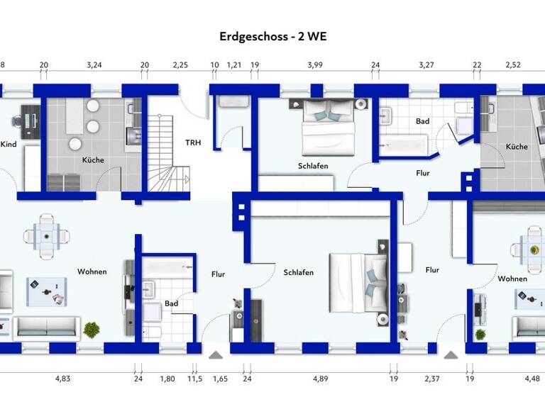 Mehrfamilienhaus zum Kauf 349.000 € 6 Zimmer 158 m² 890 m² Grundstück Lindow (Mark) Lindow 16835
