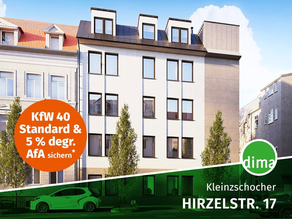 Wohnung zum Kauf 313.800 € 3 Zimmer 62,8 m²<br/>Wohnfläche 2.<br/>Geschoss Hirzelstraße 17 Kleinzschocher Leipzig 04229