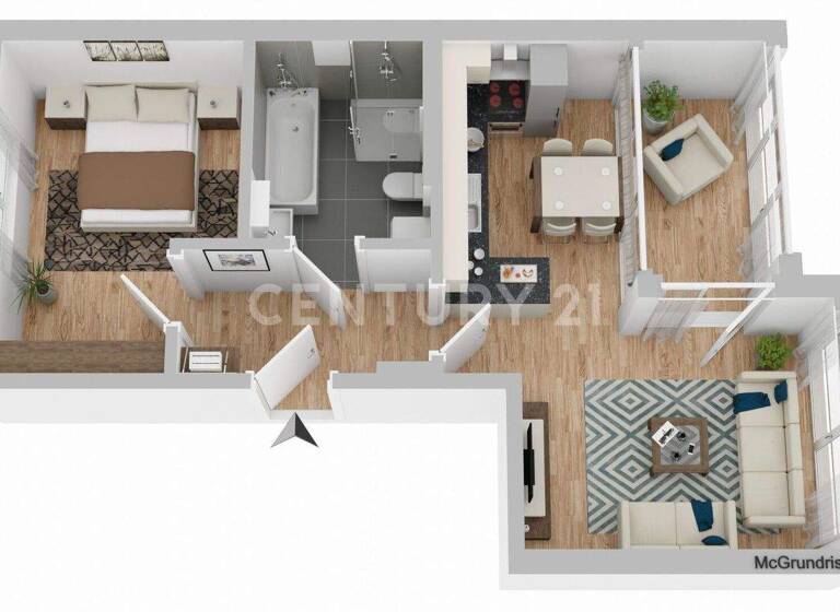 Wohnung zum Kauf 338.000 € 2 Zimmer 65,5 m² 1. Geschoss frei ab sofort Glockenhof Nürnberg 90461