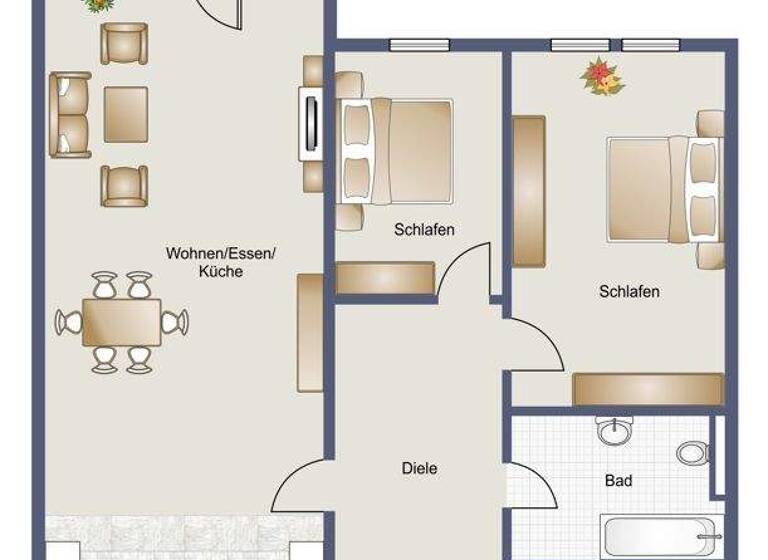 Wohnung zum Kauf 265.000 € 3 Zimmer 117,8 m² 3. Geschoss Breite 6 Bad Säckingen 79713