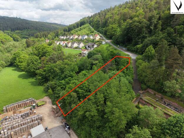 Grundstück zum Kauf 33.000 € 1.348 m² Grundstück Unterer Waldfrieden Rippberg Walldürn 74731