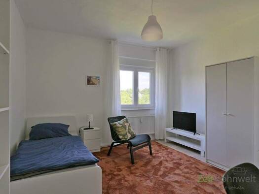 Wohnung zur Miete Wohnen auf Zeit 500 € 1 Zimmer 16 m² frei ab 01.04.2026 Wesertor Kassel 34125
