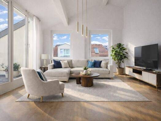 Maisonette zur Miete 1.330 € 2,5 Zimmer 110,5 m² 3. Geschoss frei ab 01.05.2026 Richard-Arnold-Straße 9 Hoheneck Ludwigsburg 71642