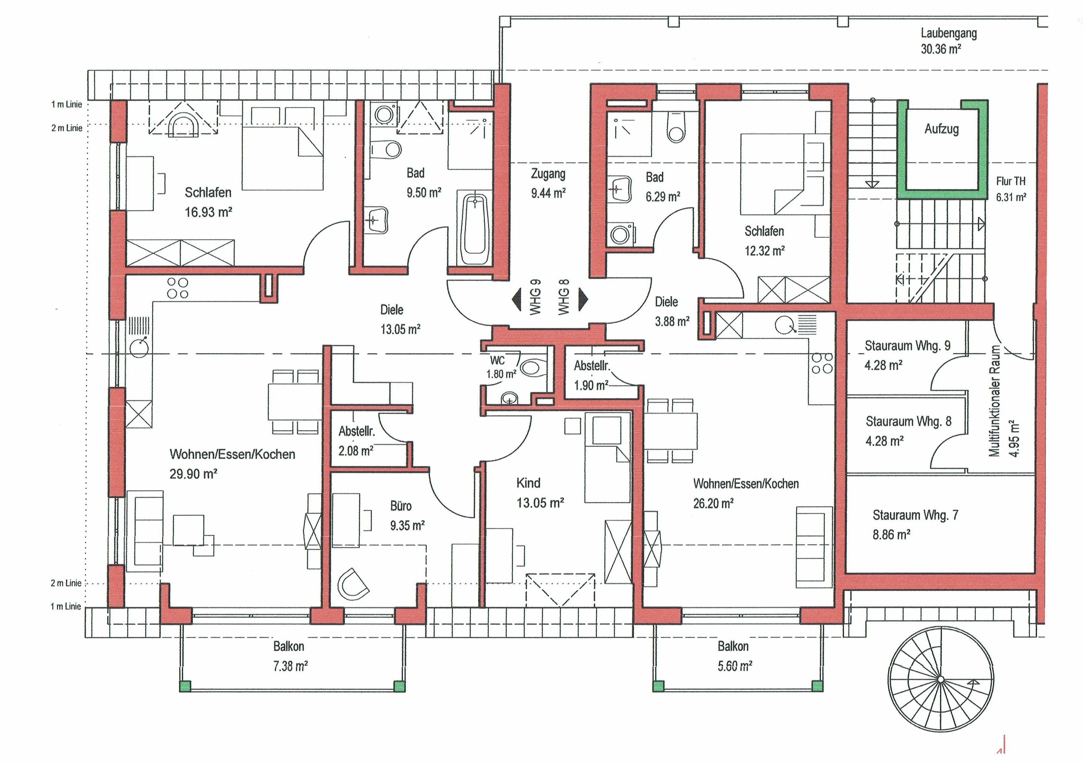 Wohnung zum Kauf 205.000 € 2 Zimmer 53,4 m²<br/>Wohnfläche 2.<br/>Geschoss ab sofort<br/>Verfügbarkeit Friesenheim Friesenheim 77948