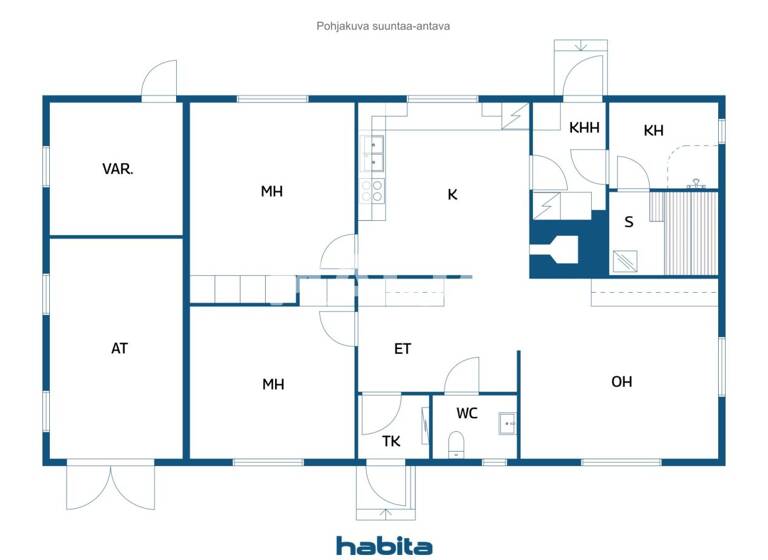 Einfamilienhaus zum Kauf 219.000 € 3 Zimmer 80,5 m² 858 m² Grundstück Vehnäpolku 5 Mäntsälä 04620