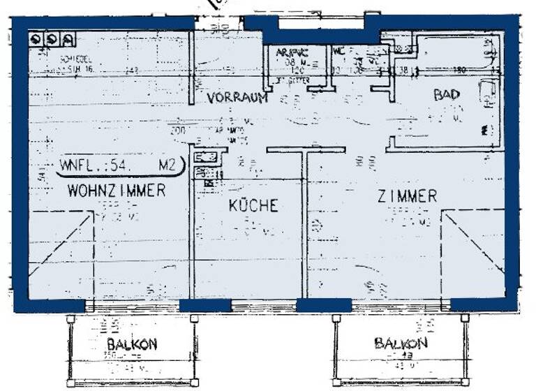Wohnung zur Miete 448 € 2 Zimmer 54,3 m² Randegg 3263
