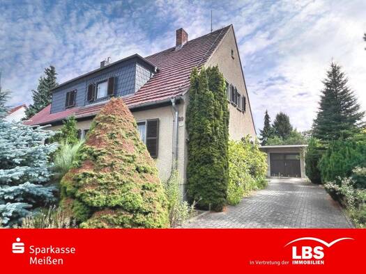 Doppelhaushälfte zum Kauf 230.000 € 5 Zimmer 92 m² 1.020 m² Grundstück Weinböhla 01689